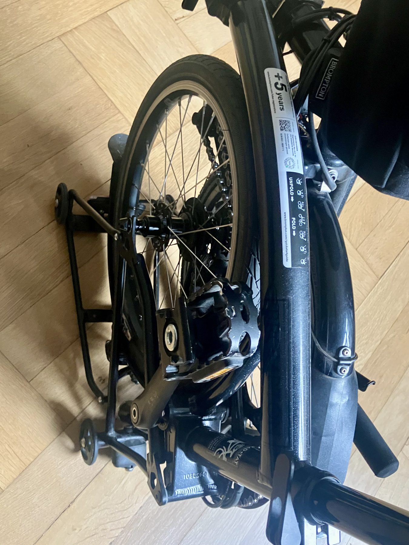 Brompton P-Line electruc